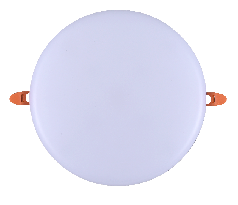 18W infälld LED ramlös panelljus, aluminium + PC, järn + PP