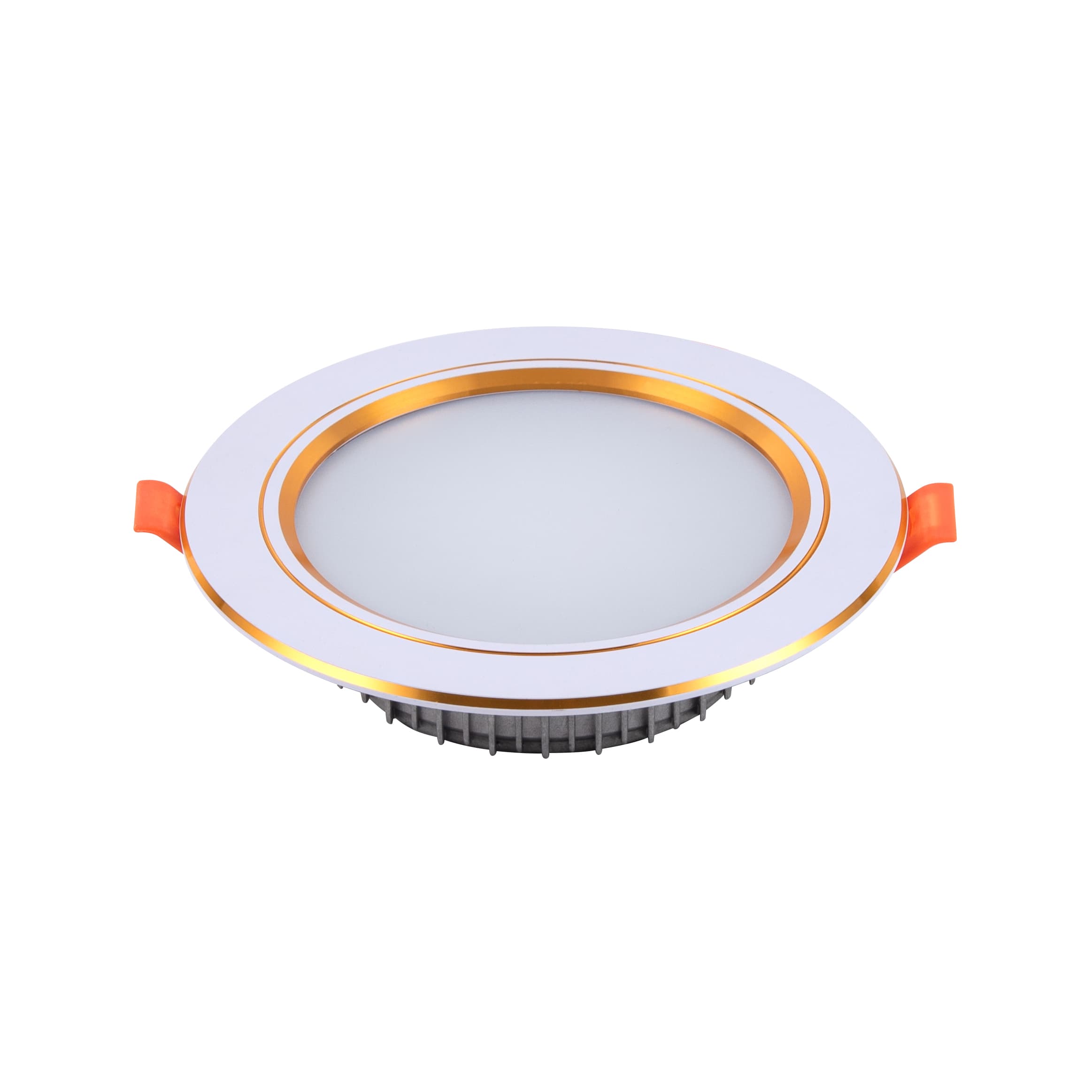 Guld LED -infälld belysningstak nedljus Spotlight 5W 7W 12W