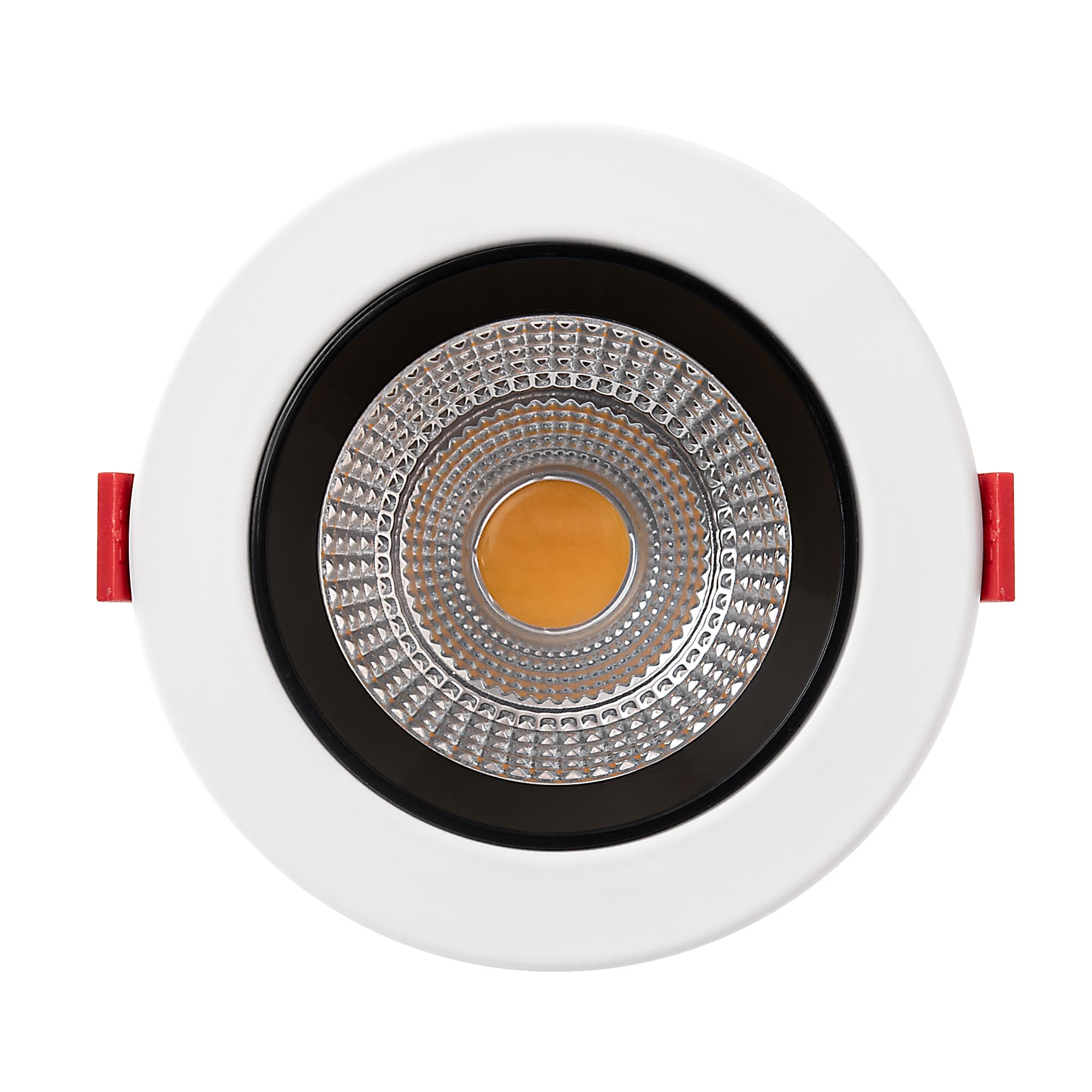 Rund form infälld LED DCOB Downlight Fe