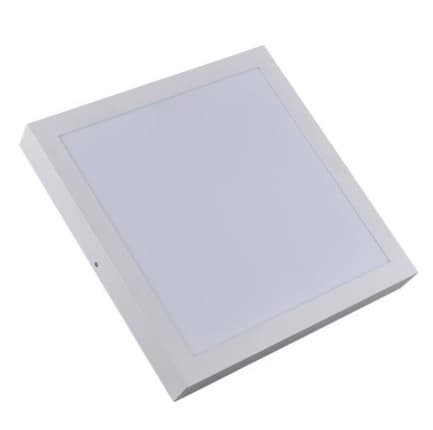 Ytmonterad smal rampanel Light Square AL+PC